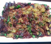 Beetroot, Cauliflower & Spinach Vegetable Curry (Chukandar, Gobi aur Saag (Palak) ki Sabzi)
